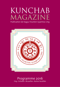 magazine - Institut tibetain