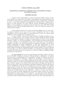 2009-rapport jury-CAPESA Lettres Modernes-INTERNE