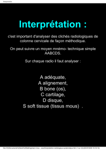 Interprétation :