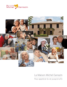 Brochure aux patients - La Maison Michel