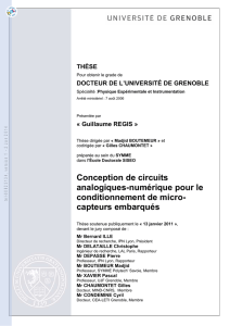 Conception de circuits analogiques