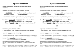 memo passé composé bis