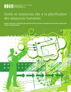 Planification des ressources humaines - CSMO-esac