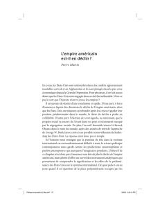 L`empire américain est
