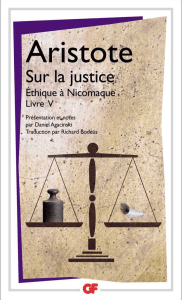 Sur la justice Éthique à Nicomaque, livre V