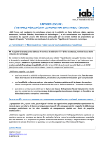 IAB France_CP_Rapport Lescure