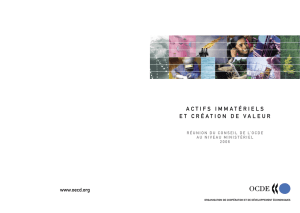 Actifs immat&eacute;riels et cr&eacute;ation de valeur
