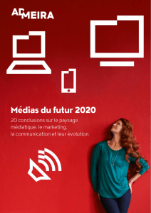 Médias du futur 2020