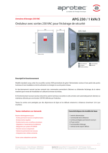 APG 230 / 1 kVA/3