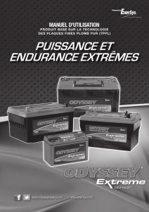 puissance et endurance extrêmes - EnerSys