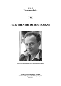 fonds Théâtre de Bourgogne