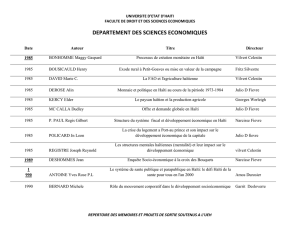 departement des sciences economiques