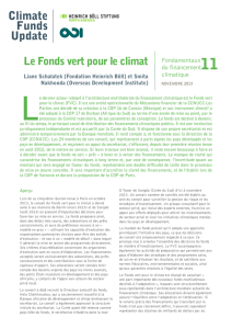 Climate Finance Fundamentals 11 - Briefing papers