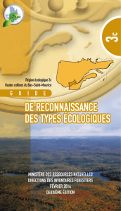 Guide de reconnaissance des types écologiques 3c
