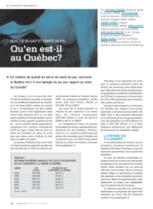 Qu`en est-il au Québec? - Faculté de médecine vétérinaire