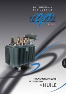 transformateurs - Elettromeccanica Piossasco