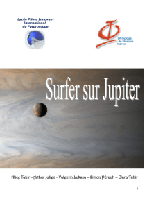 Surfer sur Jupiter