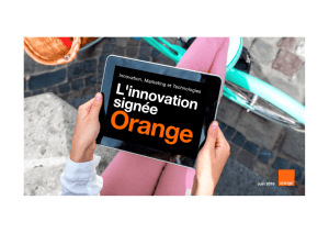 L`innovation signée Orange