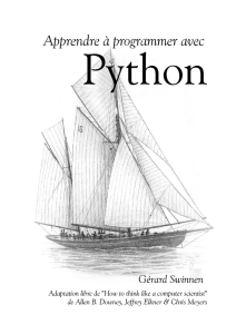 Apprendre à programmer avec Python