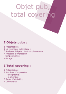 Objet pub, total coveringi objets pubs