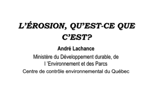 M. André Lachance
