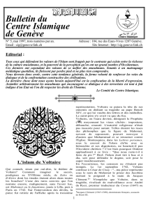 Bulletin n°05 - Centre Islamique de Genève