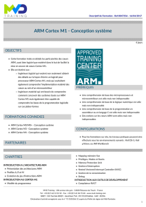 ARM Cortex M1 - Conception système