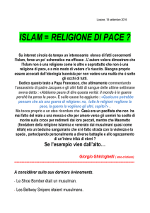 islam = religione di pace
