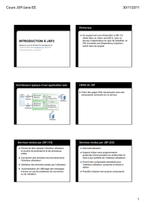 Cours JSF/Java EE 30/11/2011