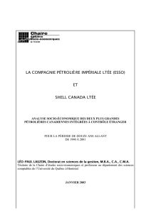 Esso et Shell 2003-sans annexe