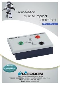 Transistor sur support 08883