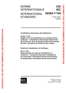 60364-7-740