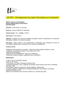 UE DPIC : Développement de projets informatiques et composants