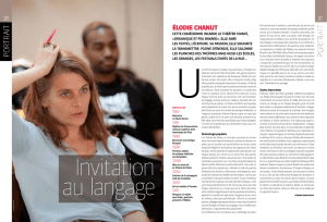 Article sur Elodie Chanut, Nanterre Info, n°359