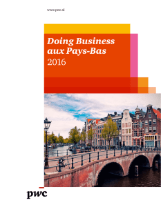 Doing Business aux Pays-Bas 2016