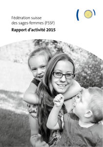 Rapport d`activité 2015