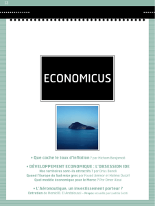 • Que cache le taux d`inflation ? par Hicham Benjamaâ
