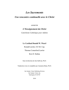 French Translation of The Sacraments, A Continuing