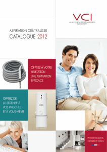 catalogue 2012 - VCI Aspiration centraliséeAccueil