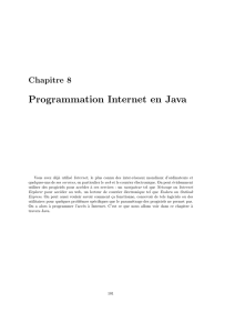 Programmation Internet en Java