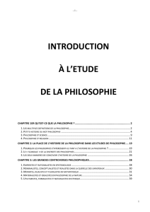 Poly - Introduction à la Philosophie