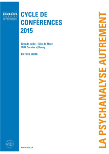 Livret Conférences 2015 - V2