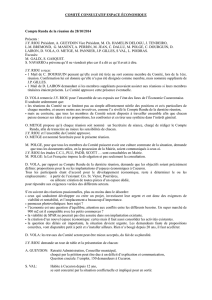 Compte Rendu de la réunion du 28/10/2014 Présents : J.Y. RIOU