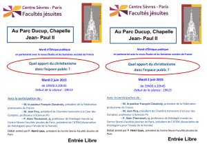 Au Parc Ducup, Chapelle Jean- Paul II Entrée Libre Au Parc Ducup
