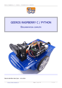Geeros Raspberry C / Python