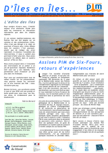 D`Îles en Îles... - Fonds Français pour l`Environnement Mondial