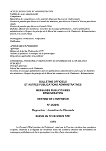 bulletins officiels