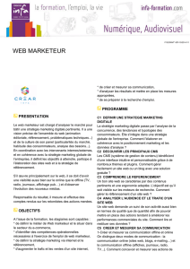 web marketeur