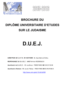brochure duej 2015-2016 - Université Paris 1 Panthéon