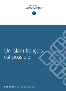 Un islam français est possible